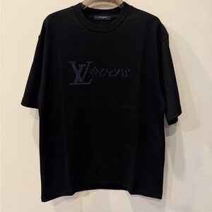 Louis Vuitton Black Short Sleeve Tee